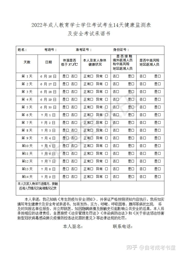 2022年湖南中医药大学成人学士学位考试的通知(图1)